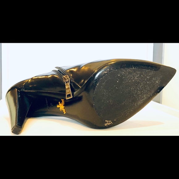 100 mm Prada Leather Booties - Picture 6 of 8